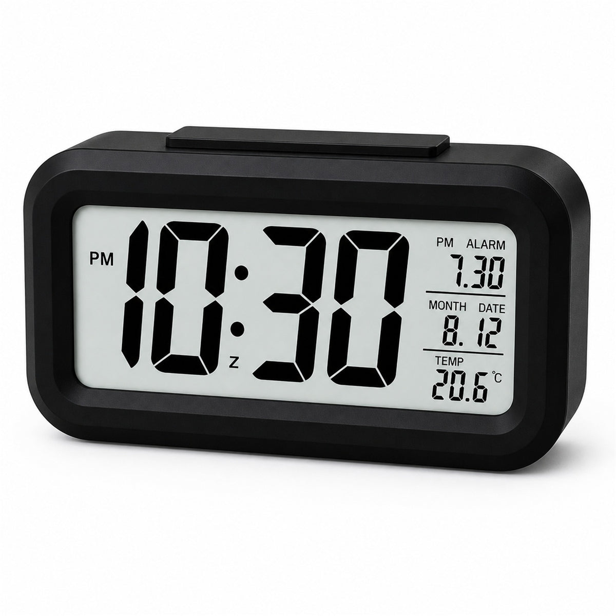 8988_digital_alarm_clock_1pc white