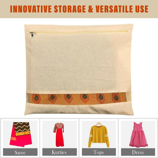 Saree and Garment Storage Organizer Bag set of 3