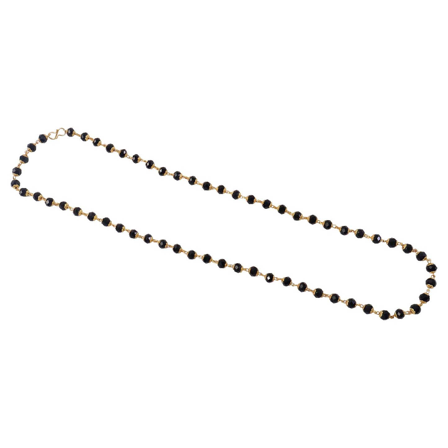 Black Beads Mangalsutra Necklace – Elegant Traditional Jewelry for Women