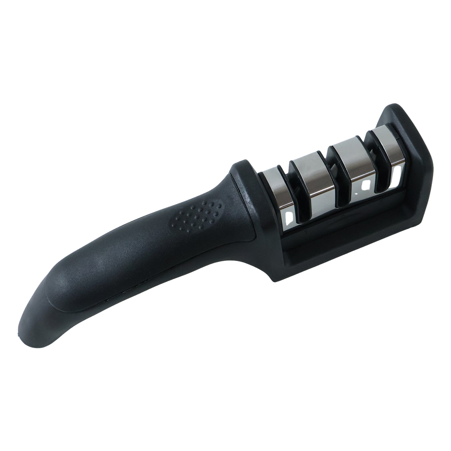 3 Stage Manual Knife Sharpener Tool for Steel and Ceramic Knives Kitchen (1 Pc)