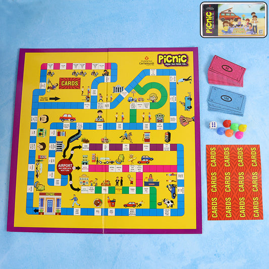 Picnic Board Game Fun Family Travel & Adventure Game for Kids and Adults