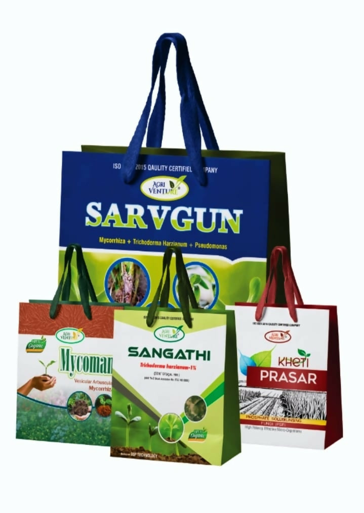AgriVenture SARVGUN Support To Growth And Development Of Plant Bactericide Organic Product BIO FUNGICIDES (6 KG)