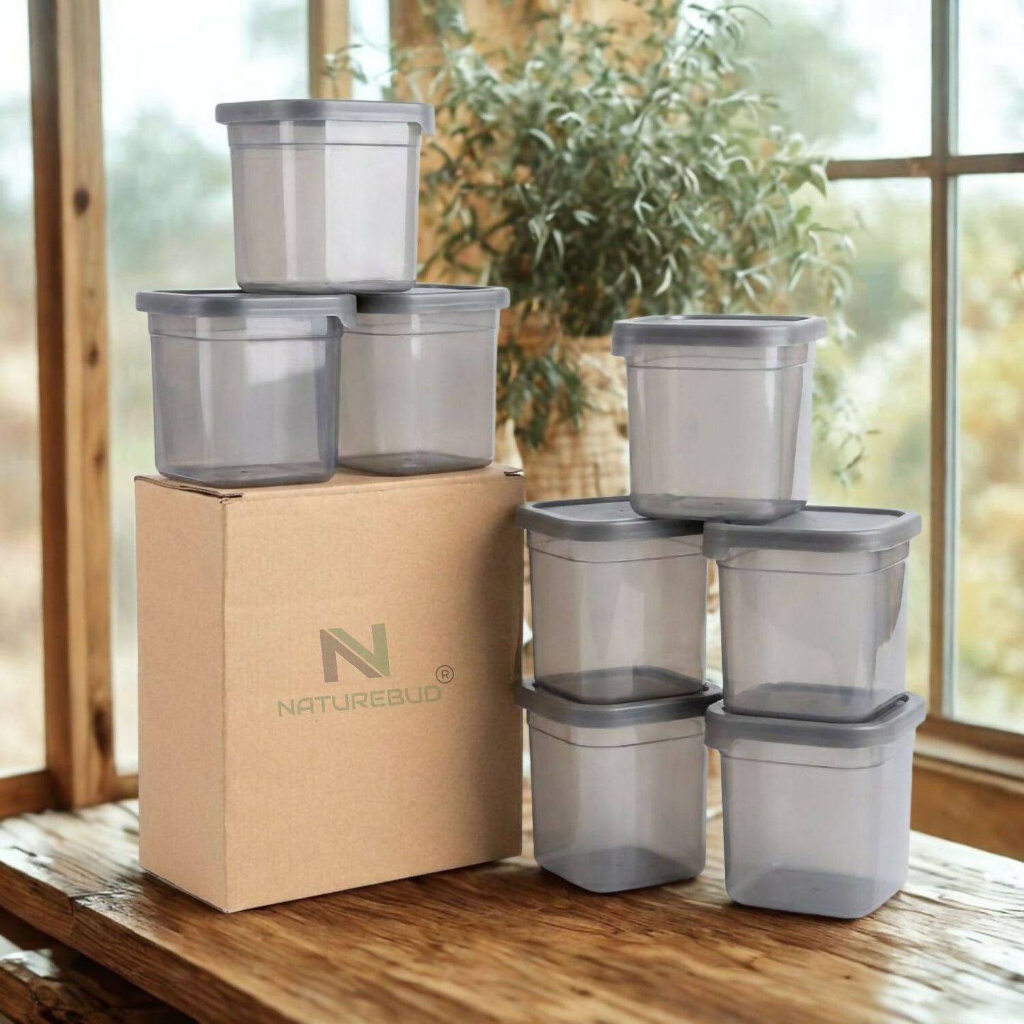 Airtight Kitchen storage container 700 ml Pack of 8