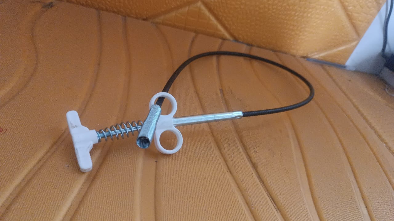 ड्रेन ब्लॉक रिमूवर (90 सेमी): पाइप, बंद नालियों की सफाई का उपकरण