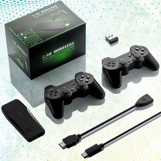 Wireless Controller Gamepad with 10,000+ Games (1 Set)