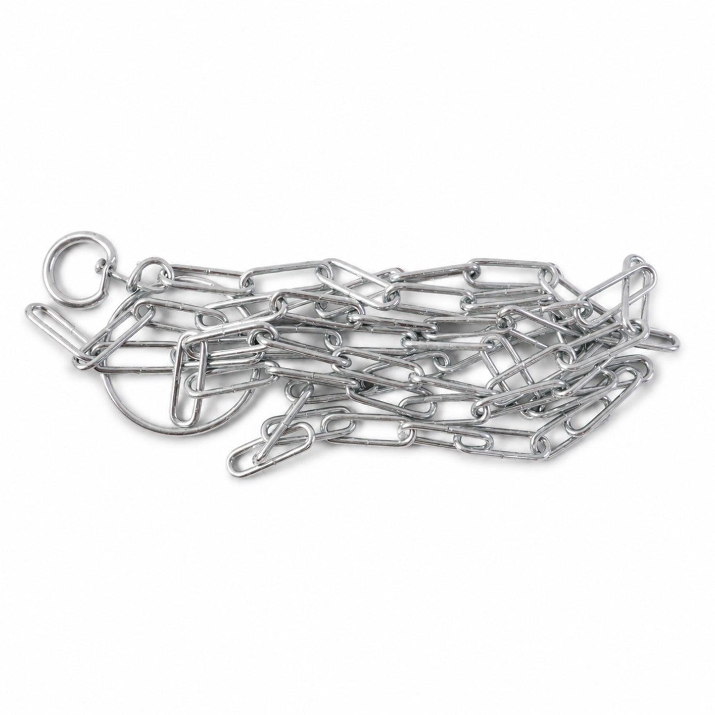 Luggage lock chain white bg