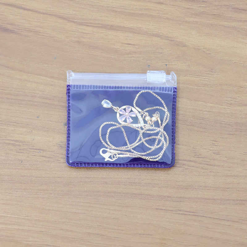 Elegant Pink Flower Pendant Necklace for Women