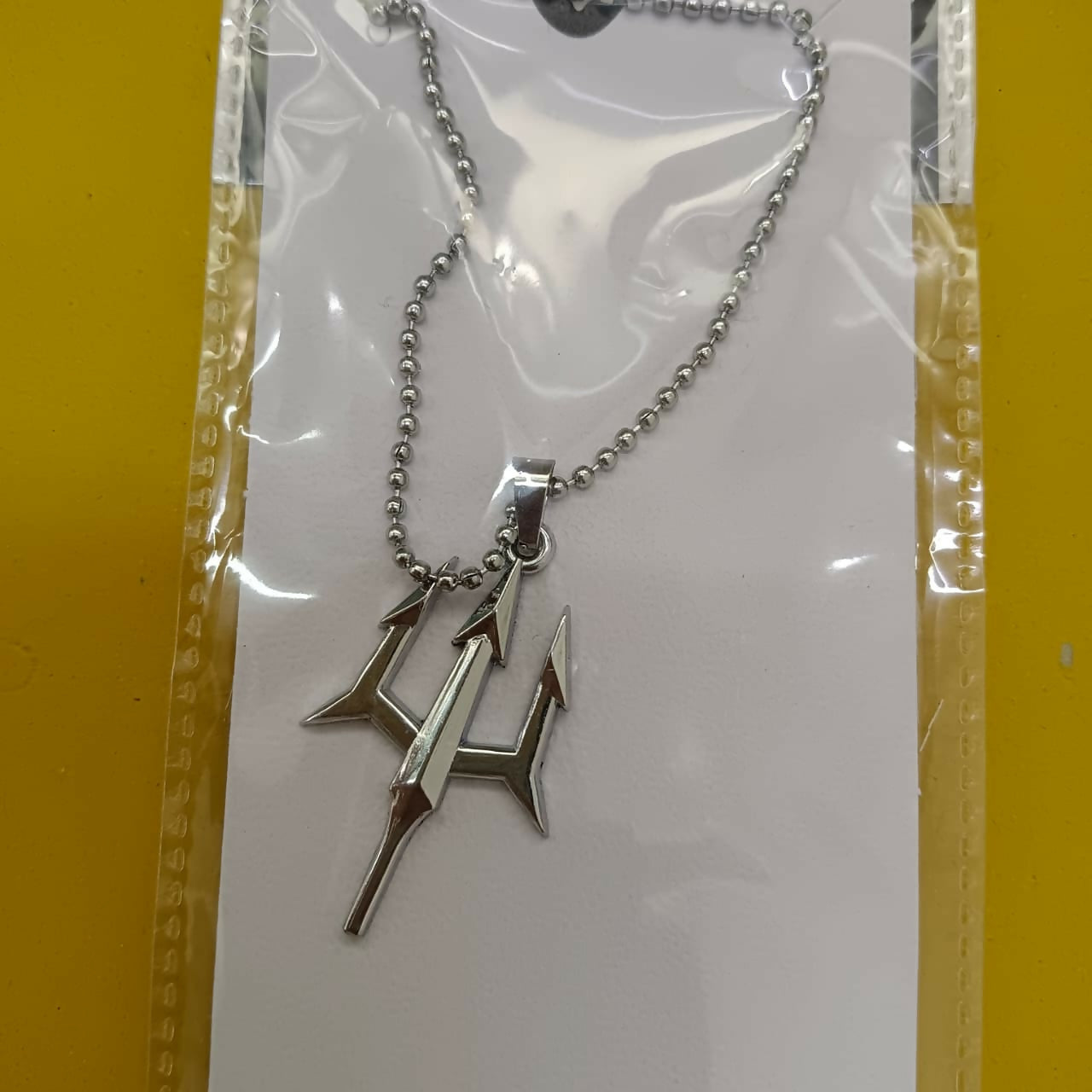Trishul Chain Pendant For Men