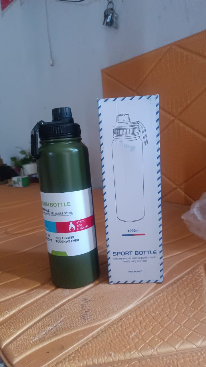 Customize Stainless Steel Double Wall Vacuum-Insulated Drink Water Bottle (800ML / Mix Color)