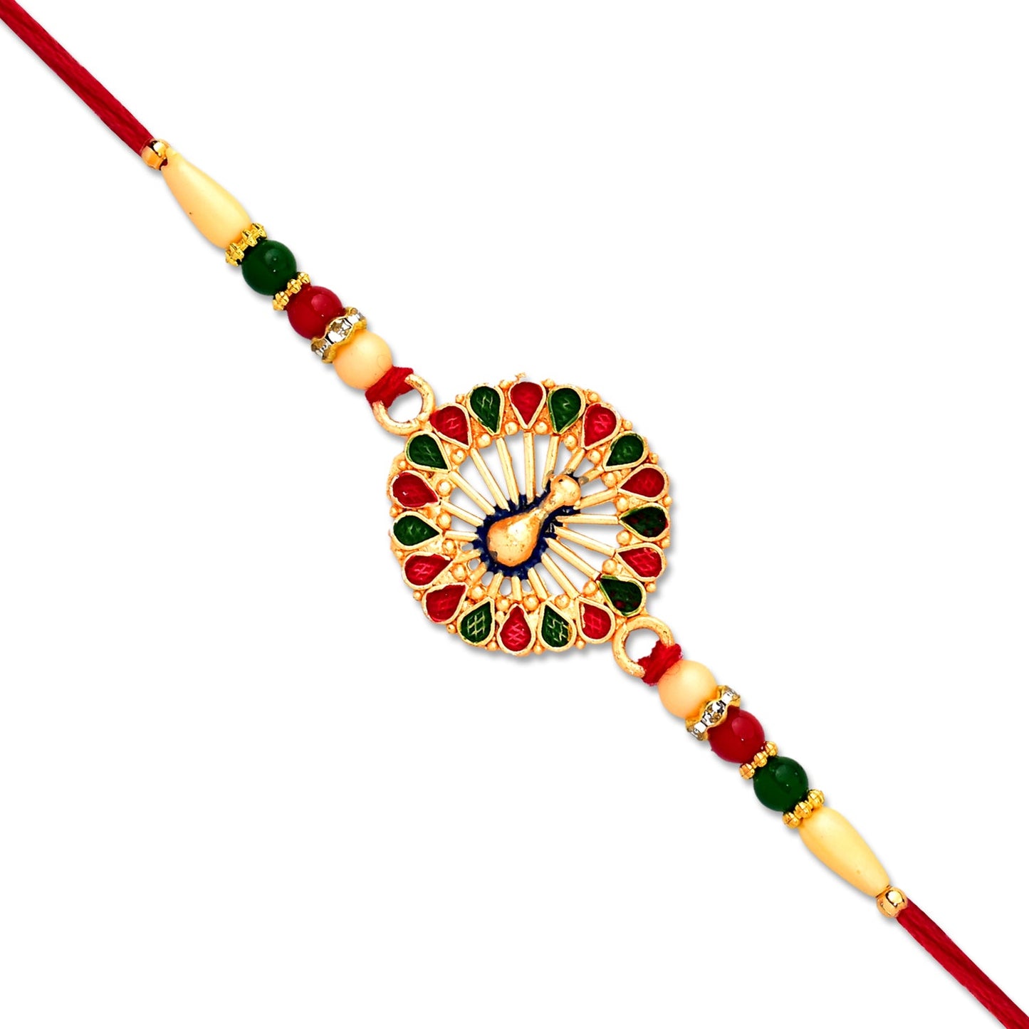 Vinayak Vrat Rakhi Divine Protection & Blessings for Brothers (10pcs)