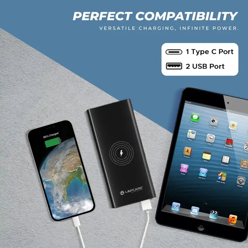 10000MAz Wireless Charging Powerbank