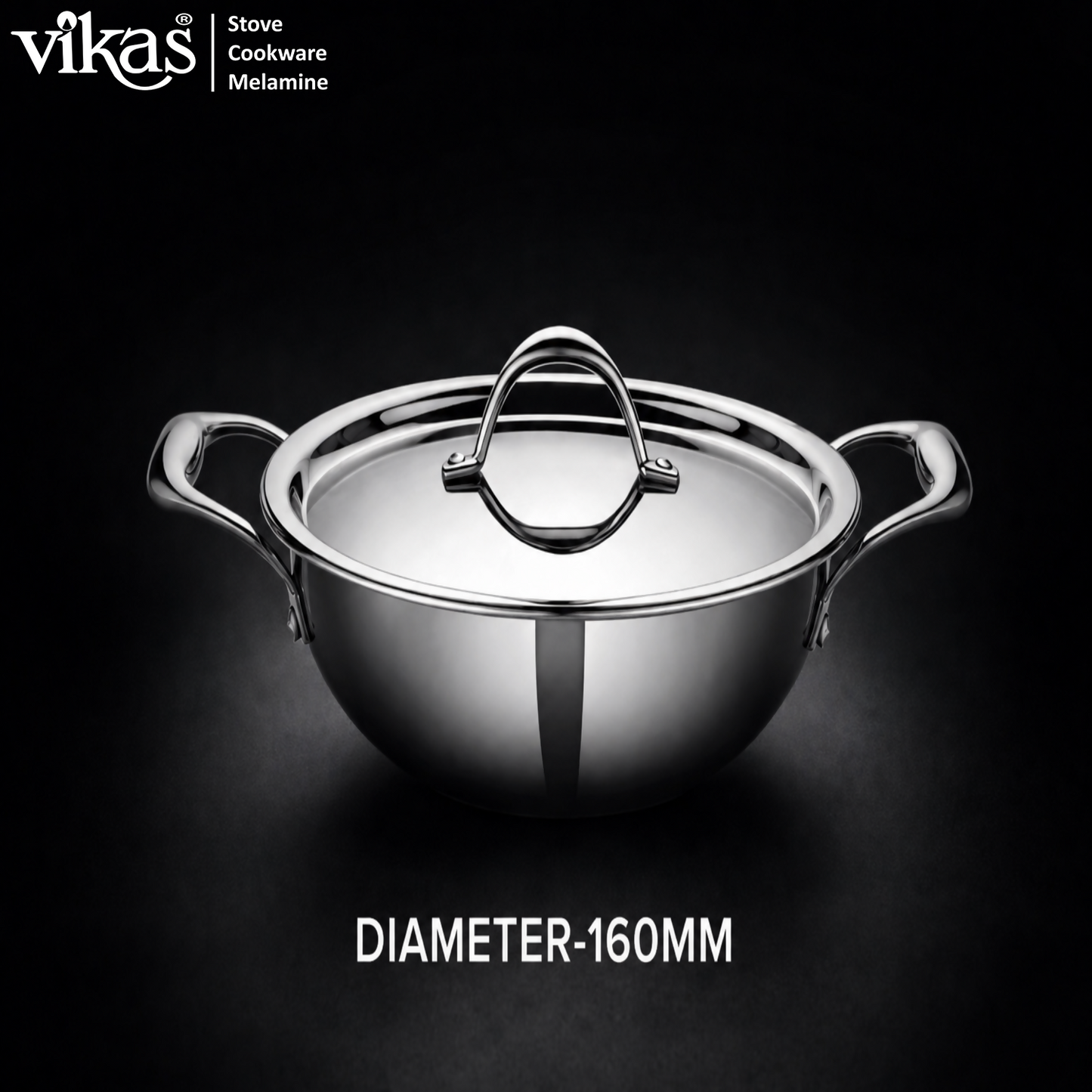 160mm Vikas Triply Kadai variant image