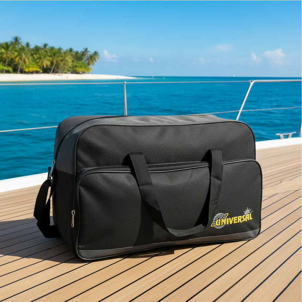 Universal Large Travel Duffel Bag | Heavy-Duty Carry Bag with Shoulder Strap | Spacious Multi-Pocket Design for Travel, Gym, Weekend Trips & Outdoor Use (Multicolor))