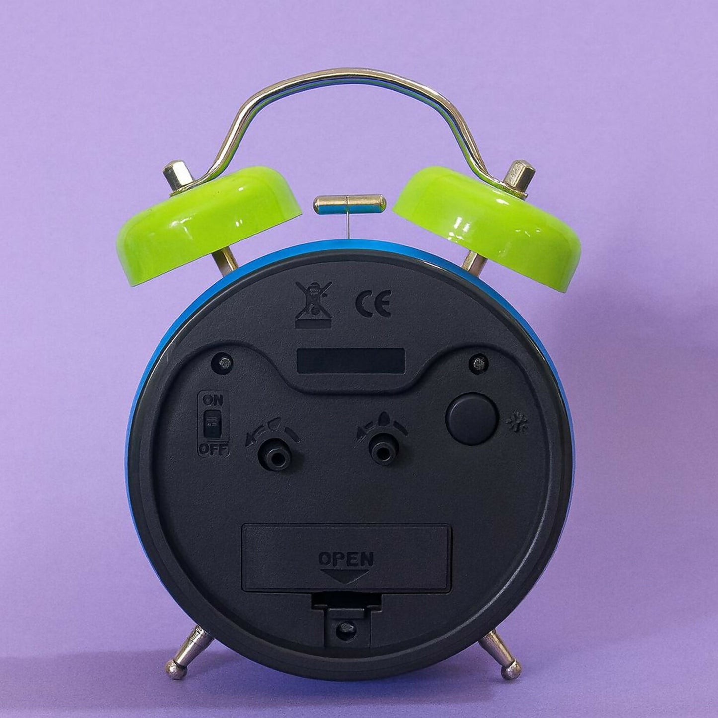 Twin Bell Alarm Clock with Loud Ringing Sound for Home & Office