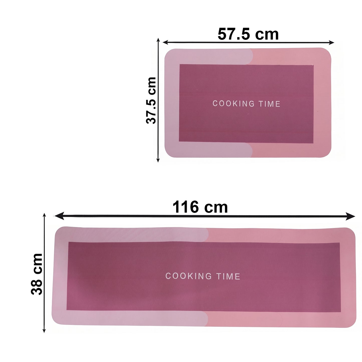 decorative kitchen mat set for daily use