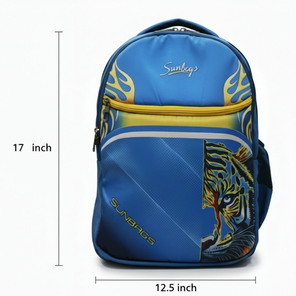 Sunbags College Backpack – Multicolor Tiger Print