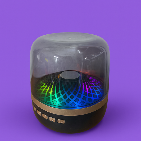 Big Diamond Smart LED Bluetooth Speaker with RGB Light & Clear Bass Sound
