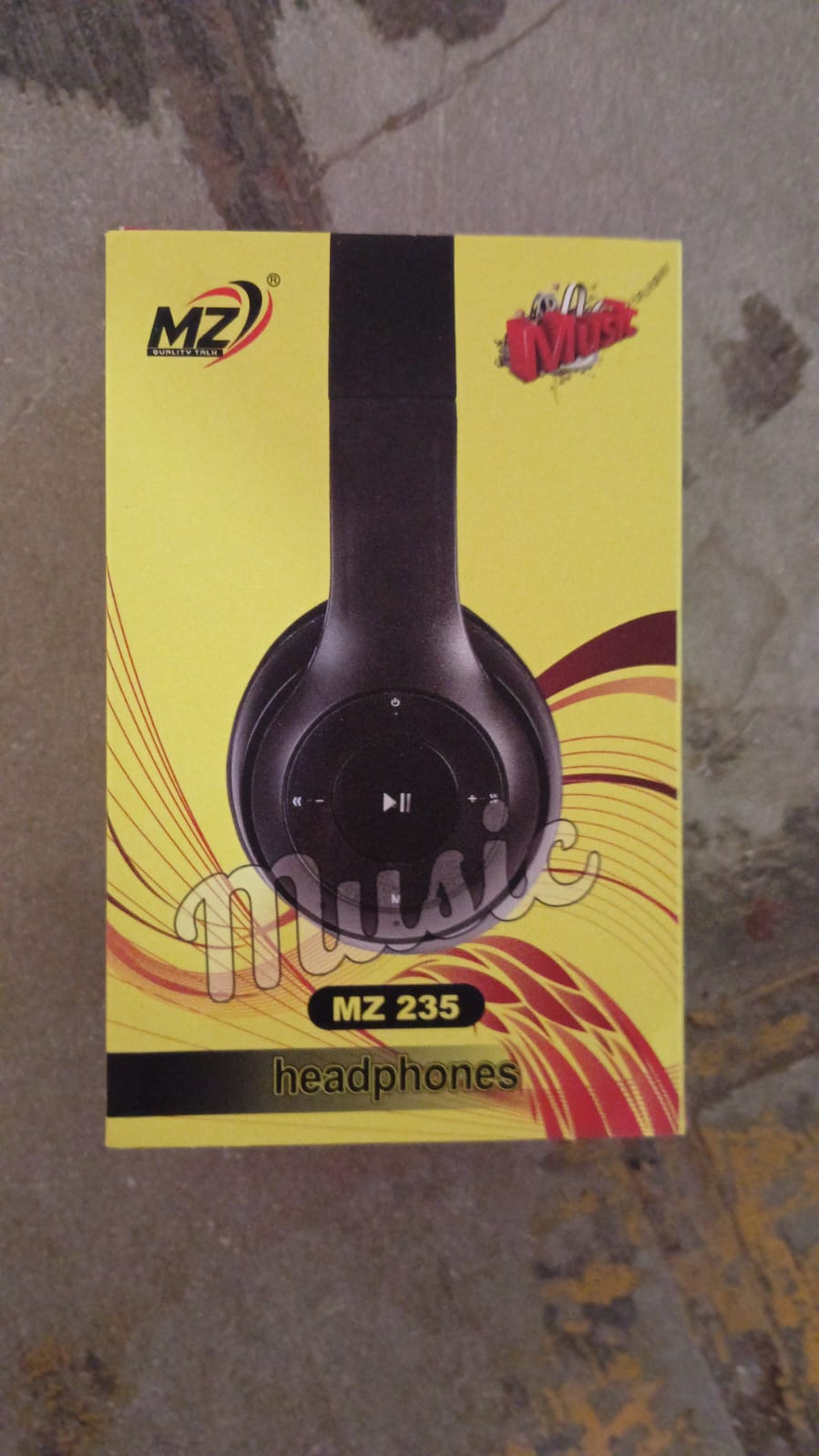 वायरलेस हेडफ़ोन ओवर द हेड ब्लूटूथ हेडसेट फोल्डेबल हेडबैंड हैंड्स-फ़्री कॉलिंग फ़ंक्शन के साथ (1 पीस)