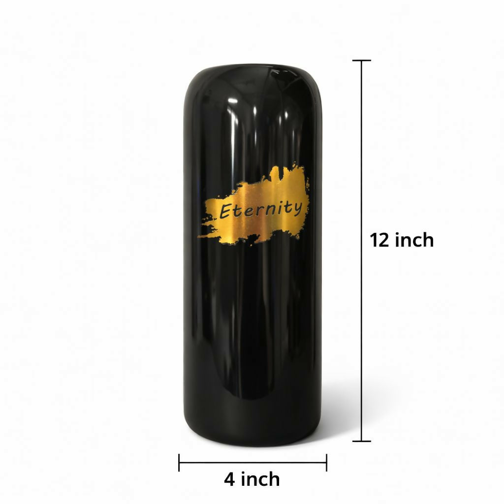 Eternity Decorative Floor Vase 12 Inch Modern Tall Vase for Home Décor