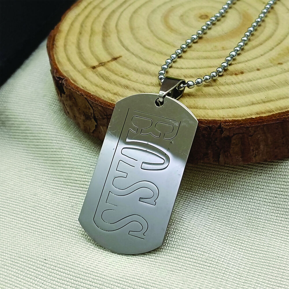 Boss Chain Pendant For Men