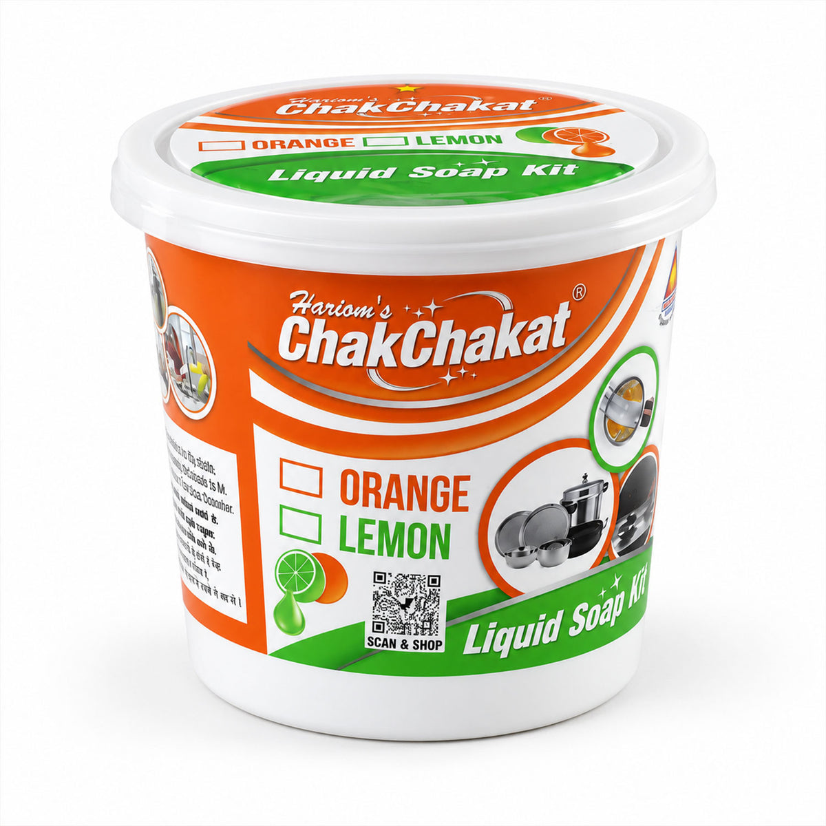 ChakChakat DIY Liquid Soap Making Kit with Mixing Tub and Ingredient Packs