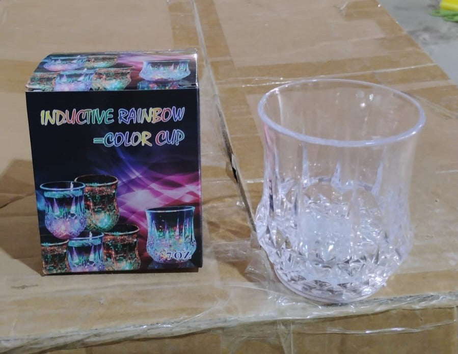 LED Light-up Cup Water Inductive Rainbow Color Changing LED (1 Pc)