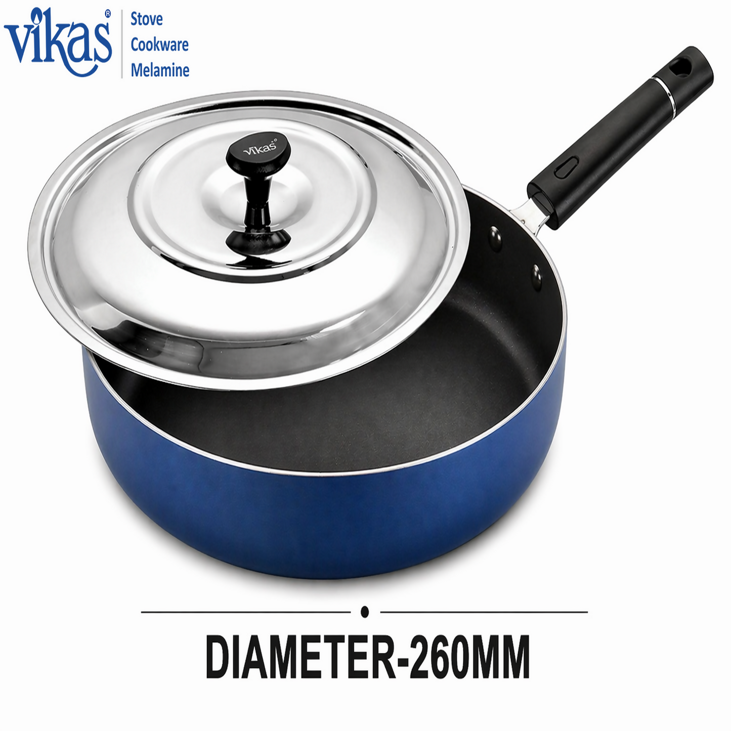 260mm Vikas Fry Pan