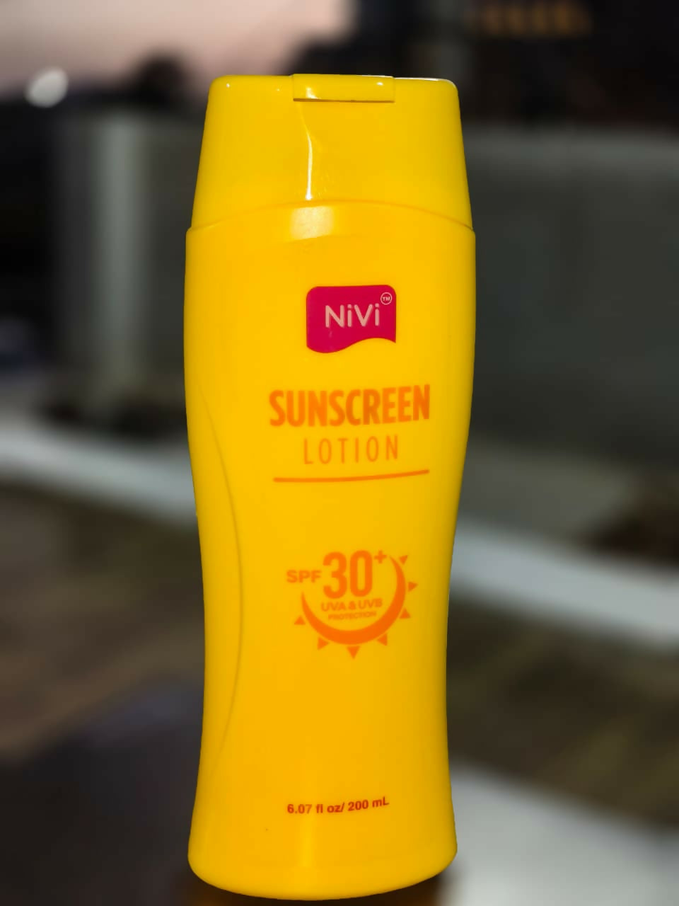 Nivi Sunscreen Lotion SPF 30 UVA UVB Protection Daily Skin Care (200 Ml)