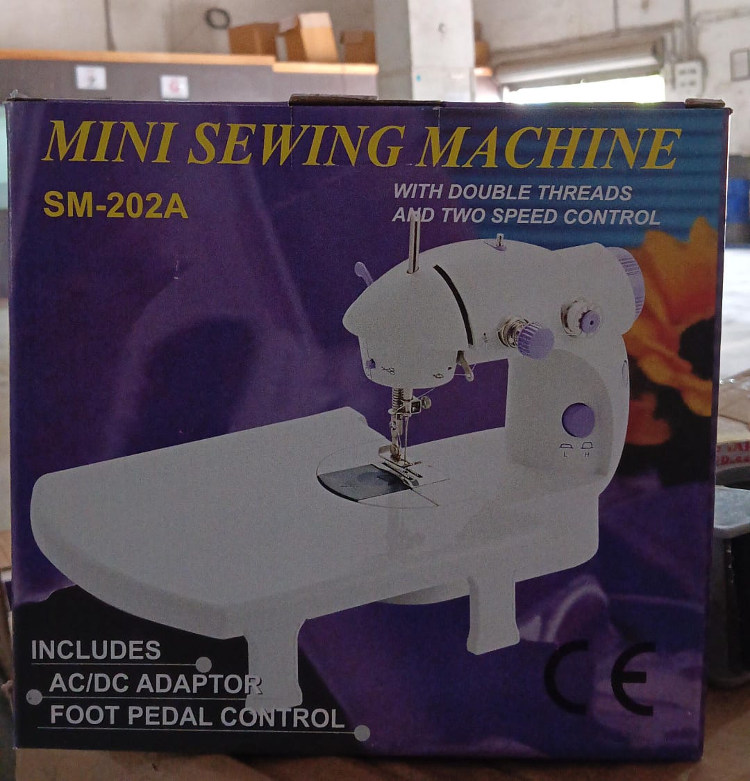 Home Tailoring Sewing Machine With Extension Table Set, Portable Stitching Machine