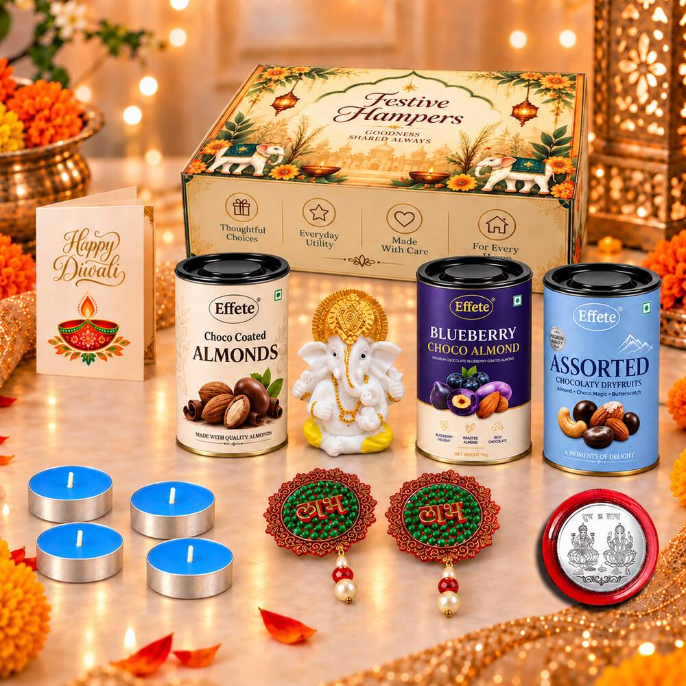 Ganesha Idol and Chocolate Set