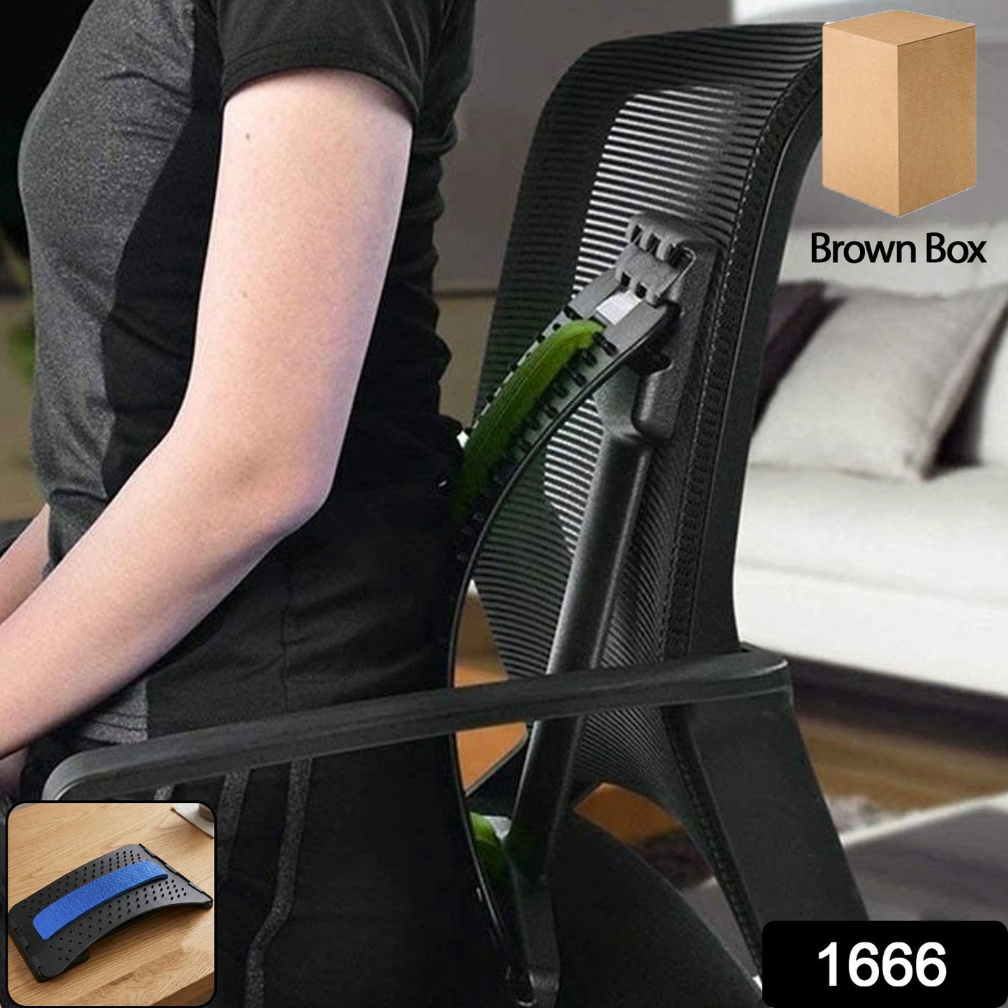 Multi-Level Back Stretcher Posture Corrector Device For Back Pain Relief