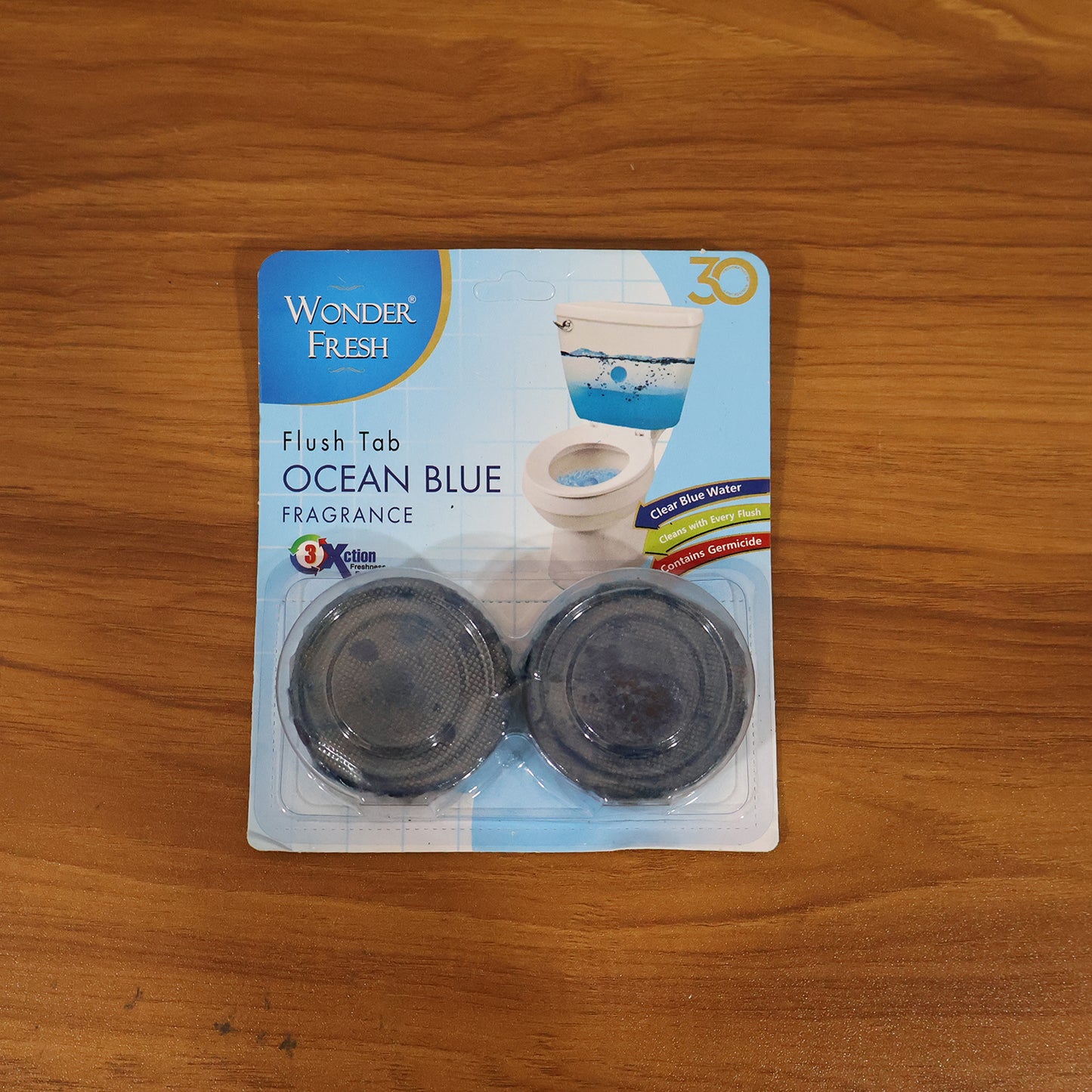 1326 ટોયલેટ ક્લીનર ફ્લશ ટેબ ઓશન બ્લુ 100 ગ્રામ