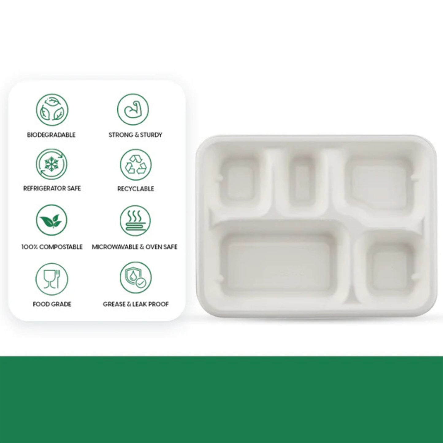 Section Lunch Tray