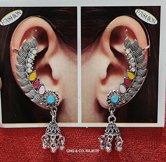 Silver Jhumka Earings