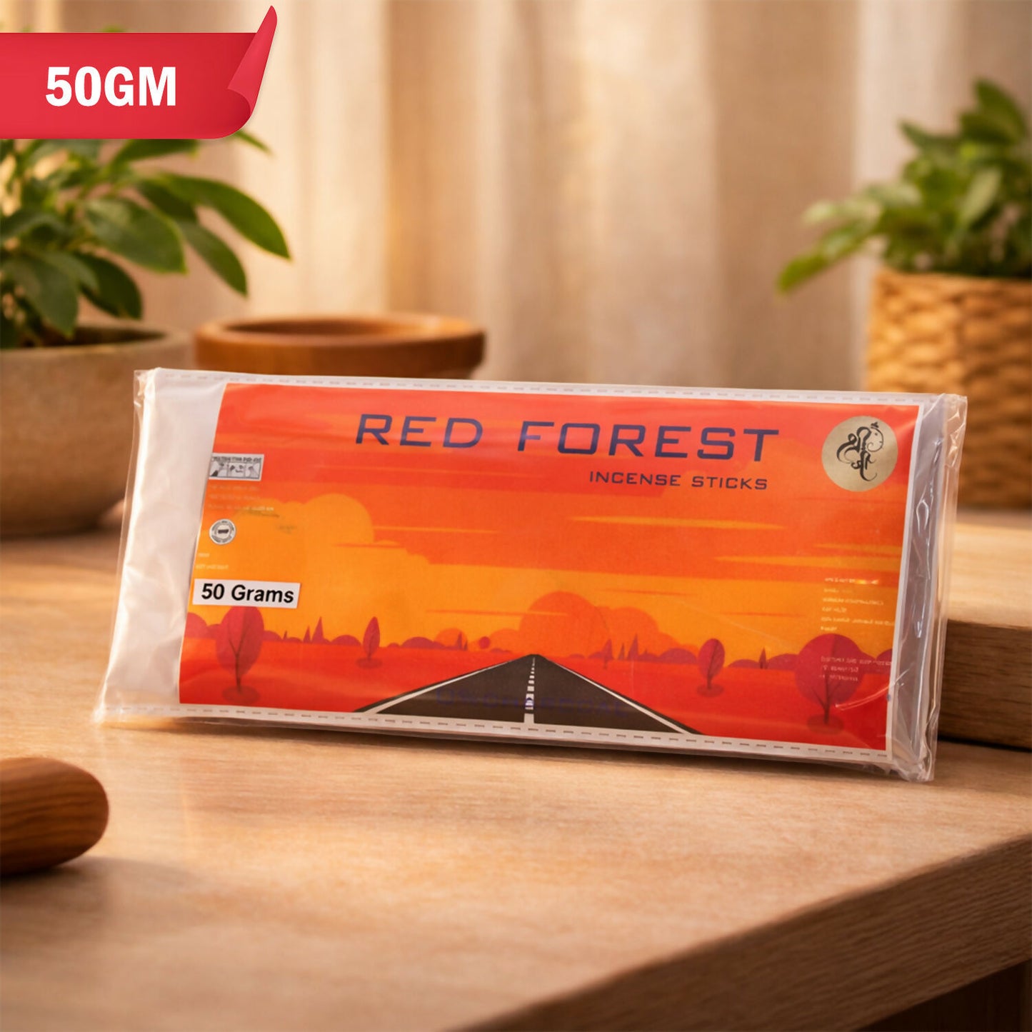 Red Forest Fragrance scented Stick Agarbatti Natural Incense Sticks for Pooja