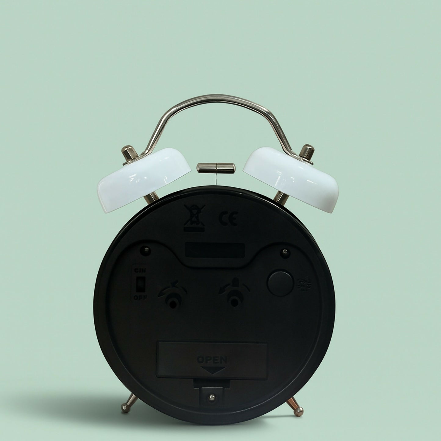 Cute Panda Analog Alarm Clock for Bedroom & Study Table