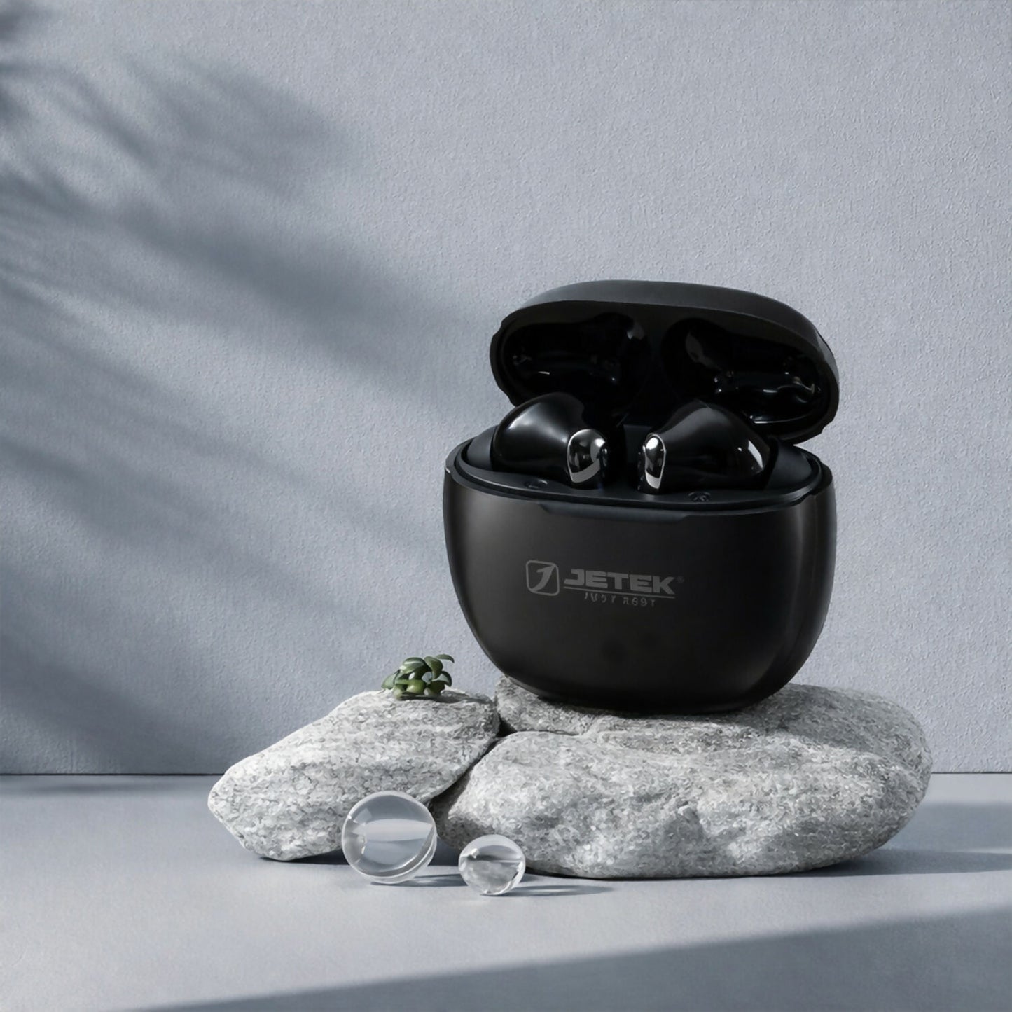 Wireless Bluetooth Earbuds with Charging Case High Bass Sound Touch Control Earphones