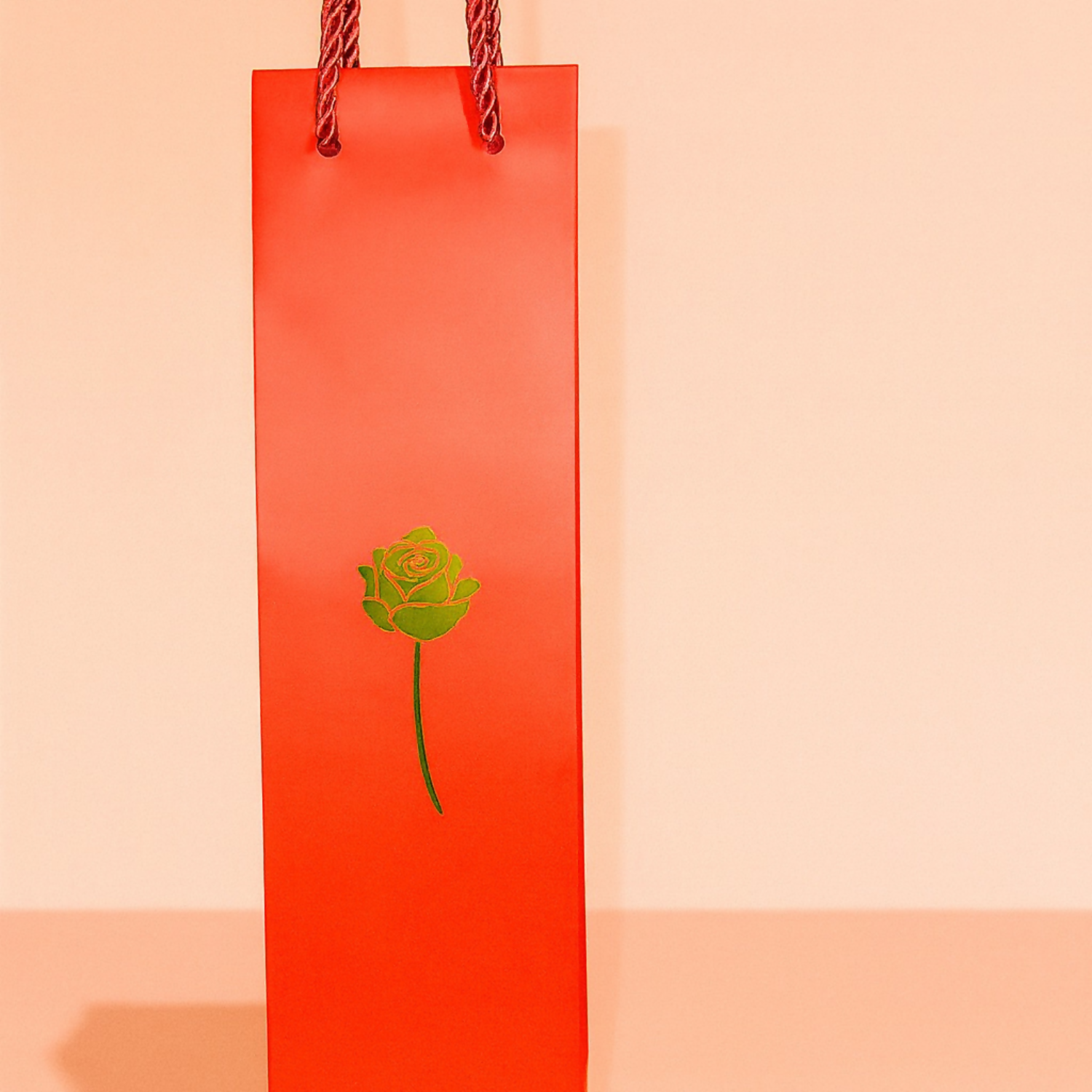 Luxury Metallic Rose with Elegant Gift Box and Carry Bag | Eternal Artificial Rose Flower Gift for Valentine’s Day, Birthday, Anniversary, Wedding, or Romantic Décor | Premium Long-Stem Rose Keepsake for Women and Couples