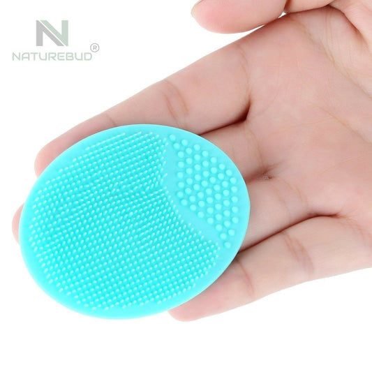 Smoothy silicone face scrubber pack of 3 in various colors