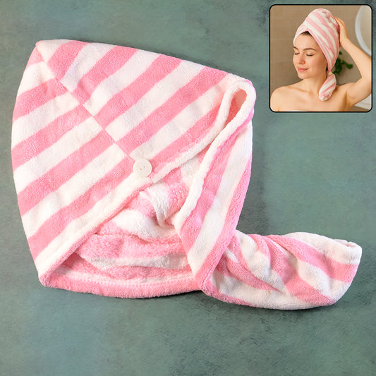 Hair Drying Magic Hair Cap Towel Wrap for Women (1 Pc)