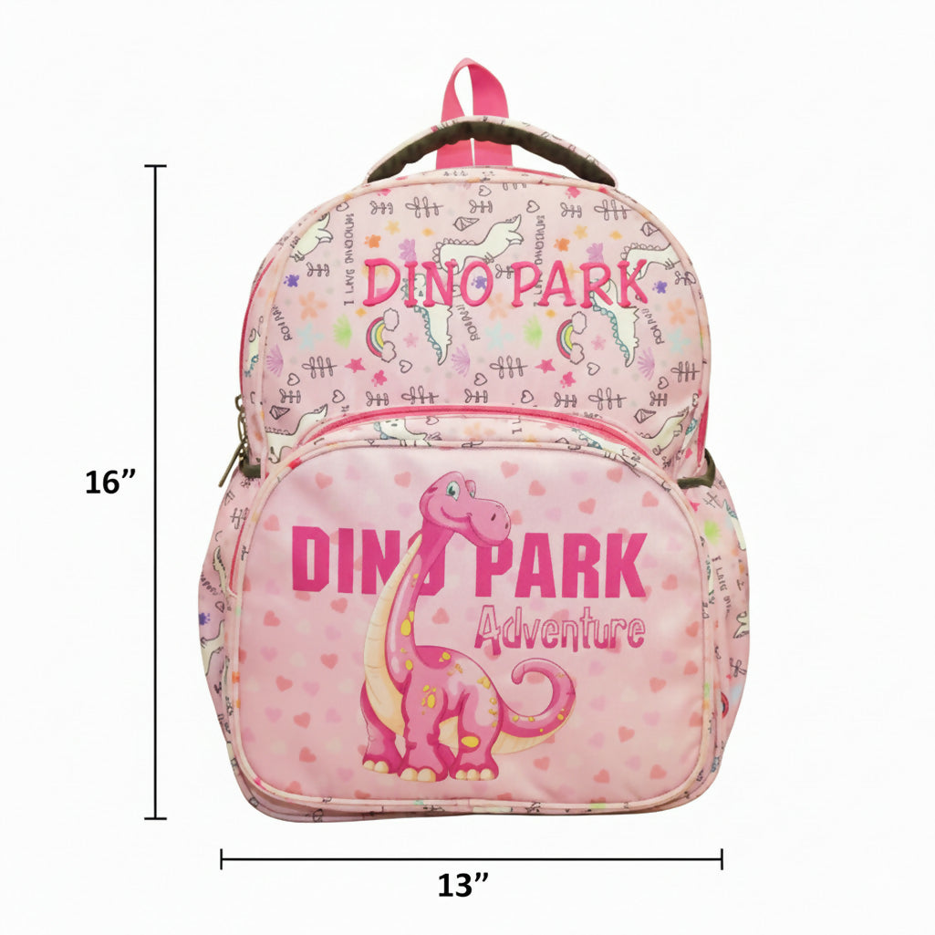 Close-up of durable zipper on kids water-resistant school backpack
