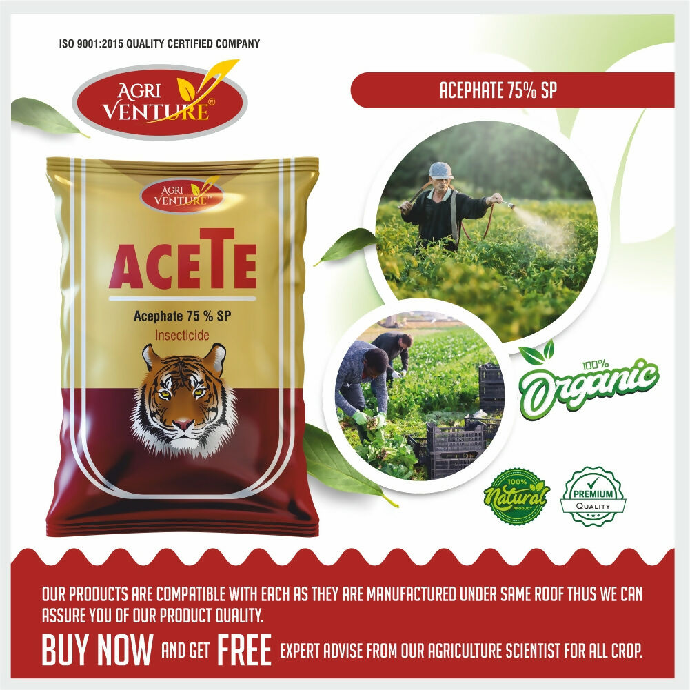 AgriVenture ACETE ( Acepate 75% SP ) (1 LTR)