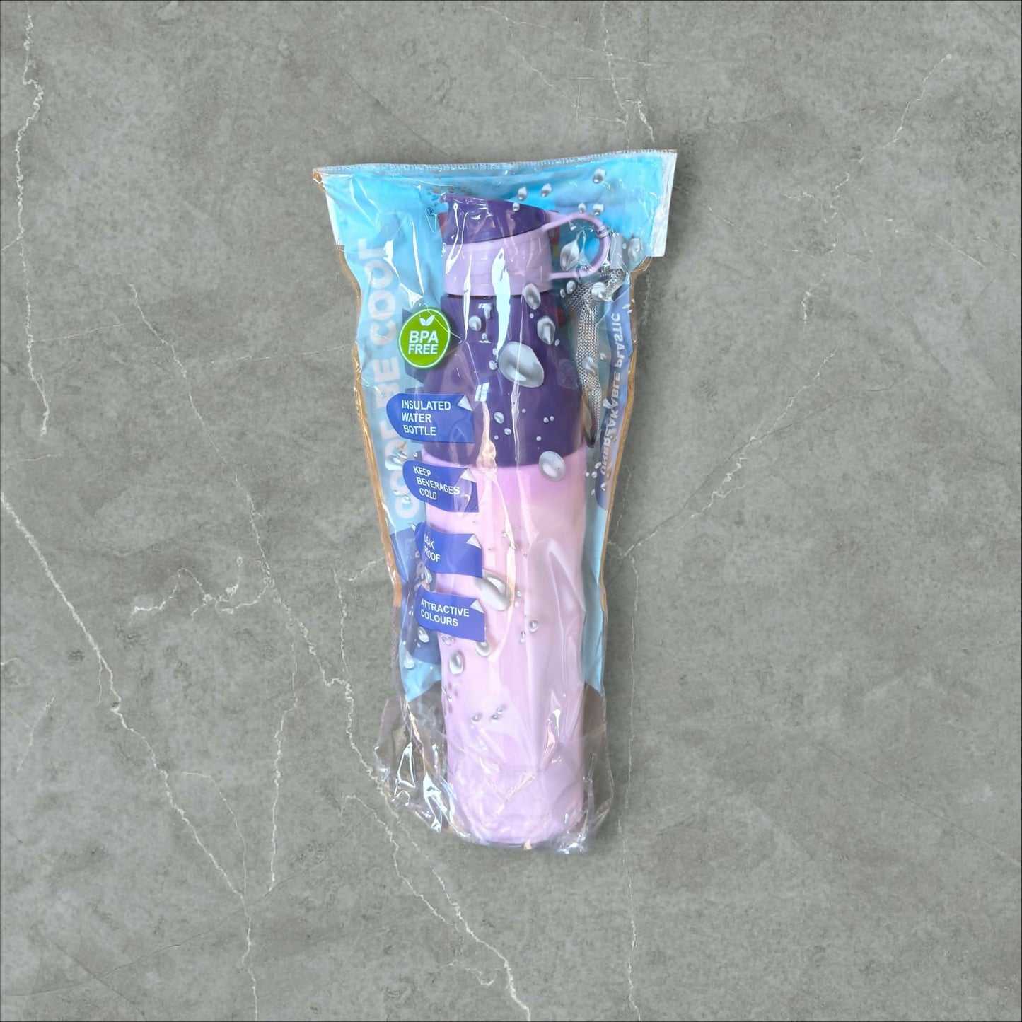 Kohinoor insulated water bottle textured grip and stylish design