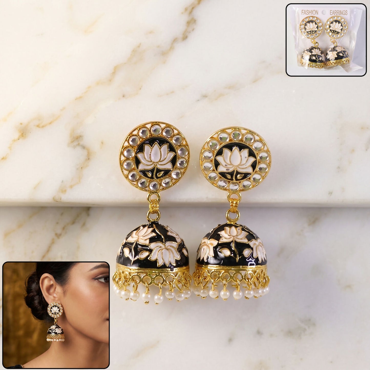 Jumka Earrings 17-01