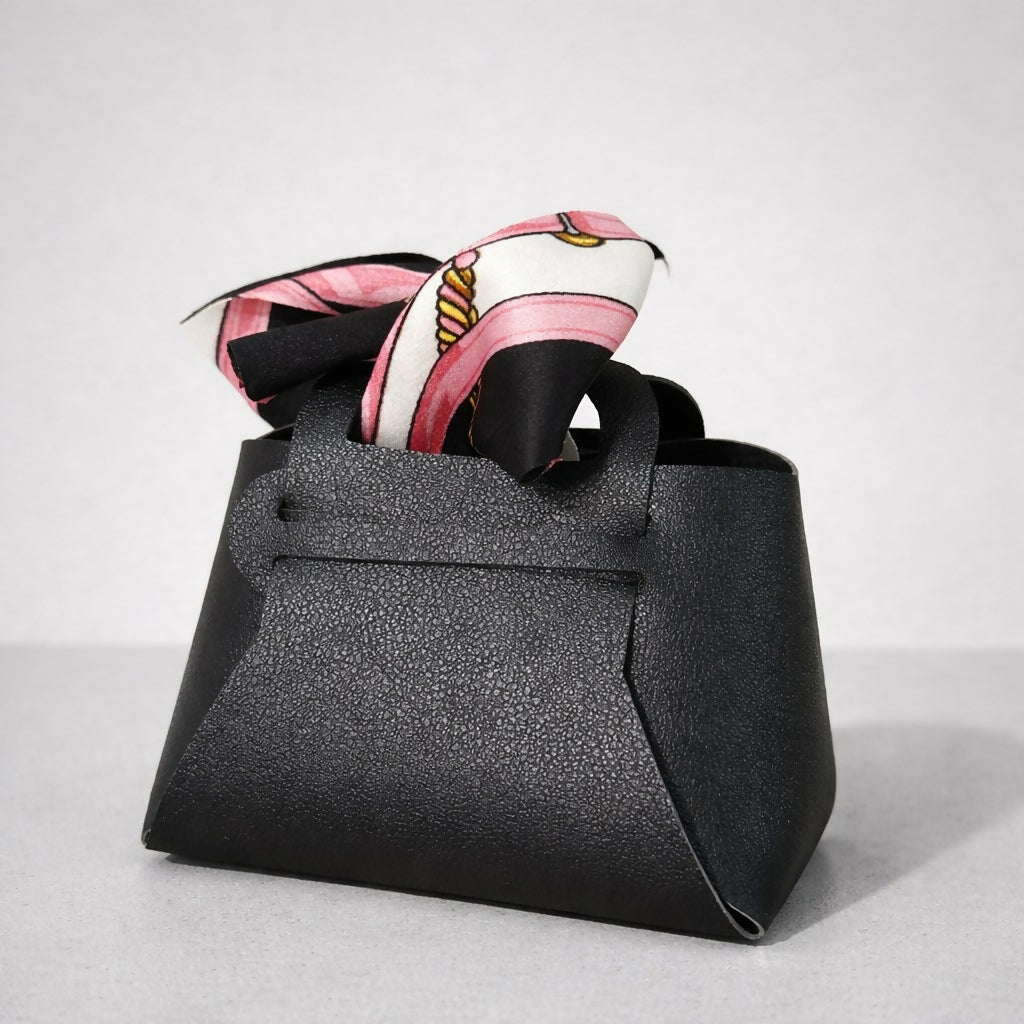 Mini Handheld Bag for Women with Bow Accent | Compact Casual & Gift Purse