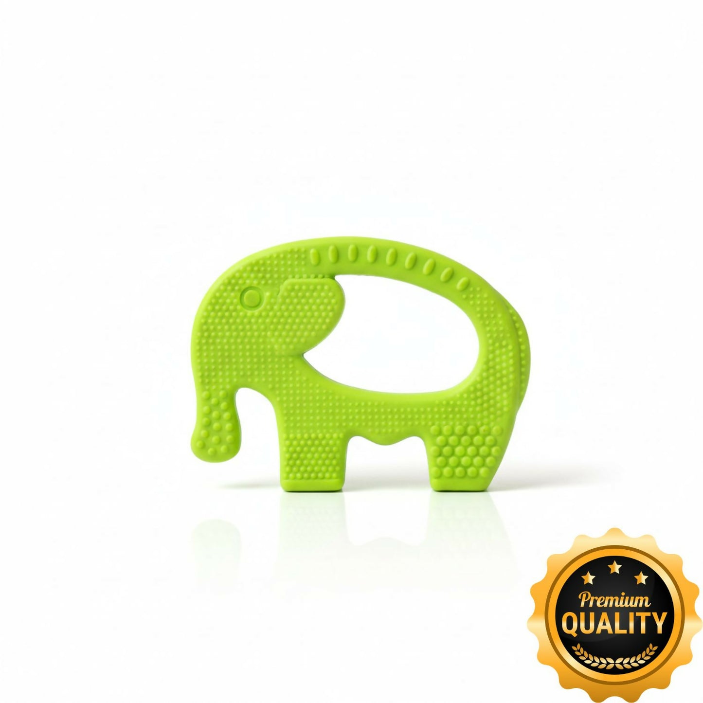 Elephant Shaped Silicon Baby Teether