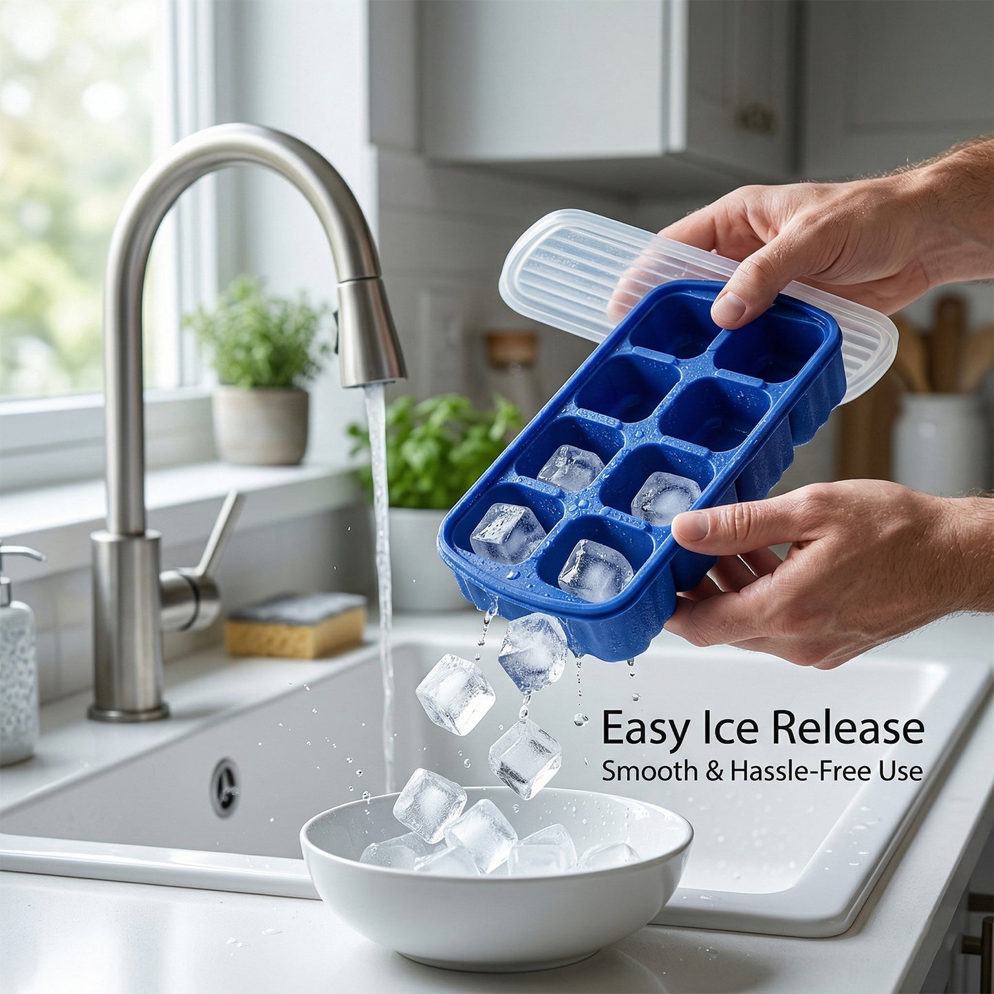 freezer ice cube tray for drinks and beverages