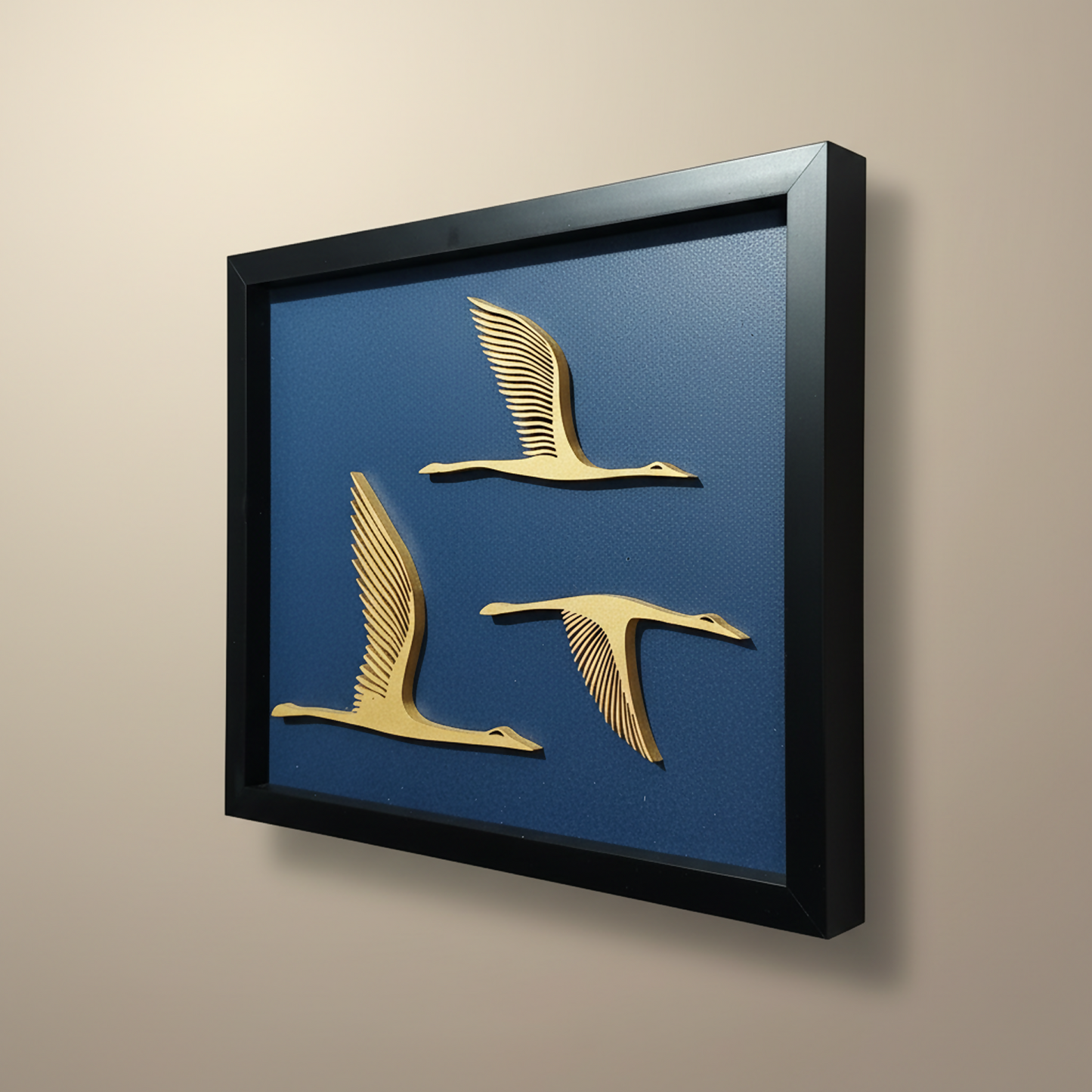 Ready-to-hang minimalist wooden wall art for contemporary interiors