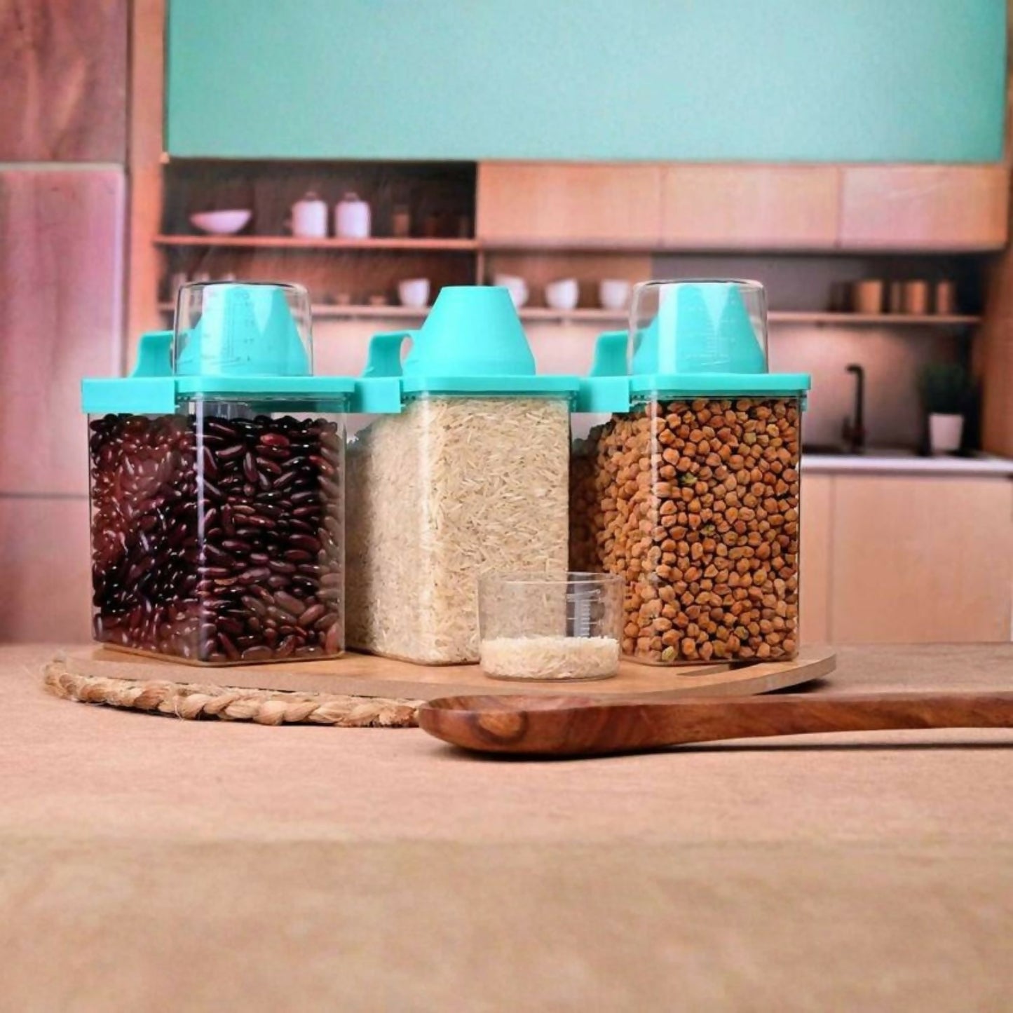 Scale Cap Kitchen Storage Container(pack of 6)