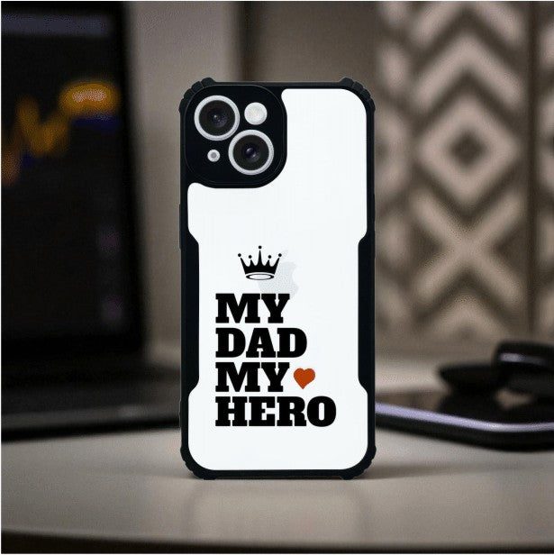 My Dad My Hero Mobile Cover For Apple Iphone 14 Plus